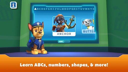 Gameplay screenshot 1 from PAW Patrol Academy NETFLIX - Educational game