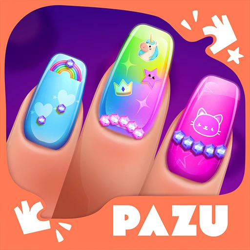 Game icon for Girls Nail Salon - Kids Games by Pazu Games
